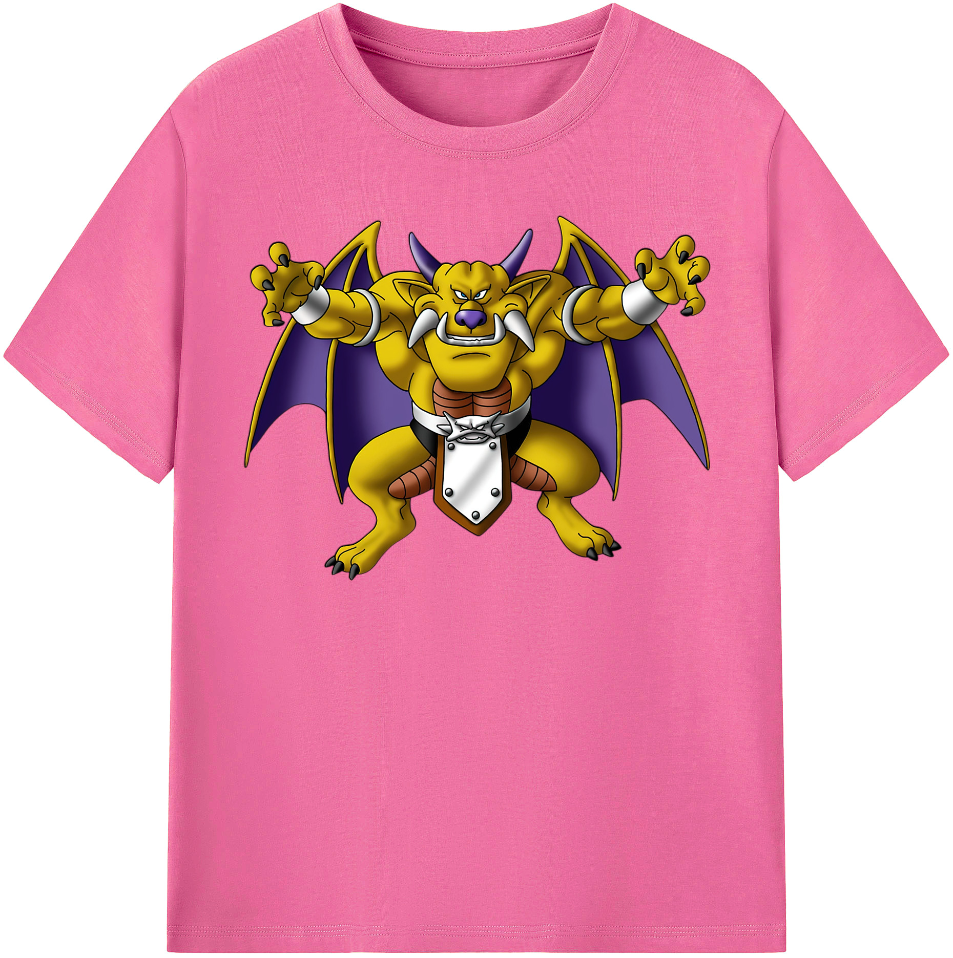 （画像用） ドラゴンクエスト Doragon Kuesuto Dragon Quest レディースカジュアルプリントTシャツ（綿100％）